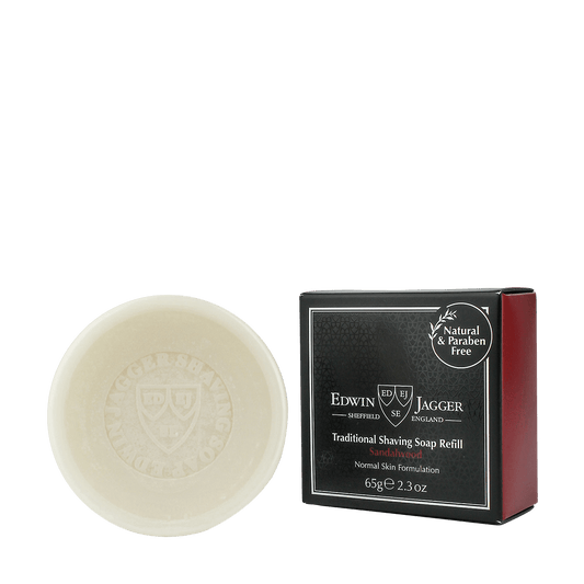 Edwin Jagger Traditional Shaving Soap Refill Sandalwood 65g