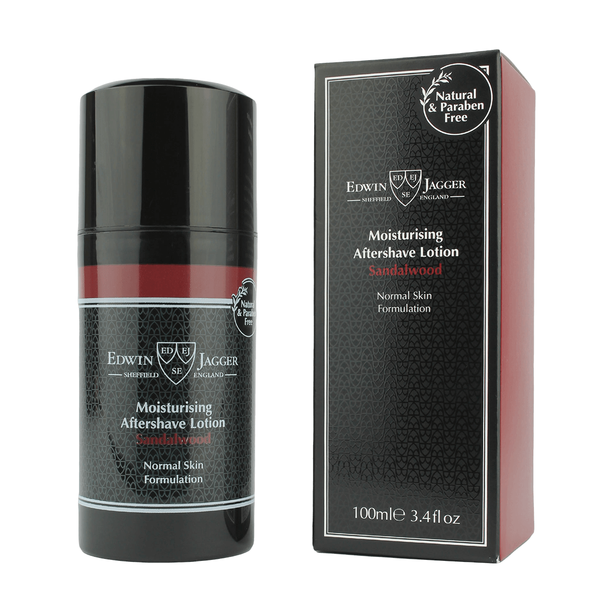 Edwin Jagger Moisturising Aftershave Lotion Sandalwood 100ml
