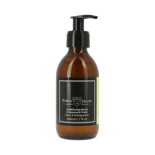 Edwin Jagger Beard and Moustache Wash Limes and Pomegranate 200ml
