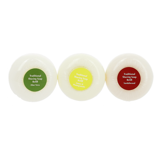 Edwin Jagger Traditional Shaving Soap 3 pack
