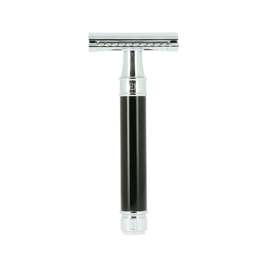 Edwin Jagger DE86-BL Double Edge Safety Razor Ebony