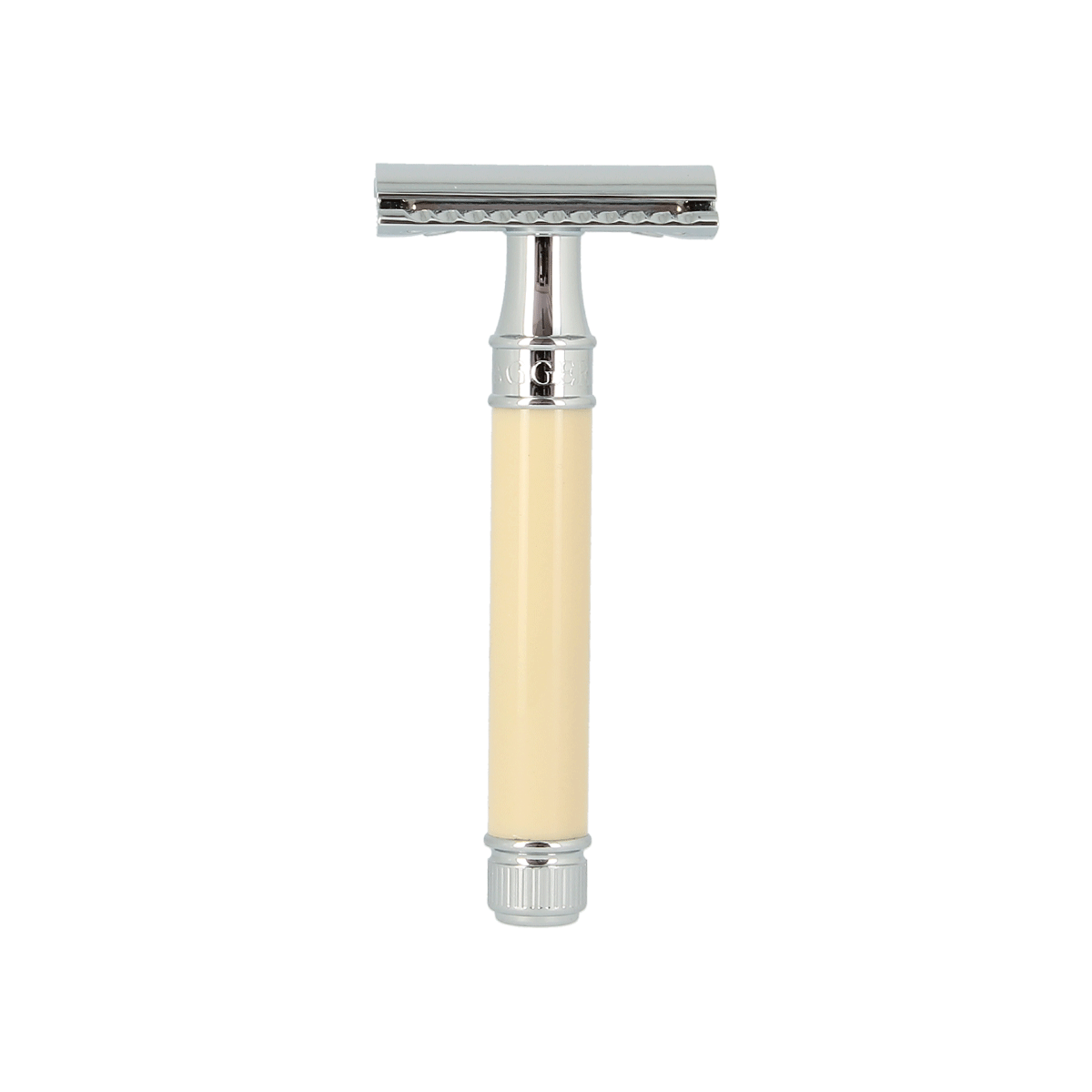 Edwin Jagger DE87-BL Double Edge Safety Razor Ivory