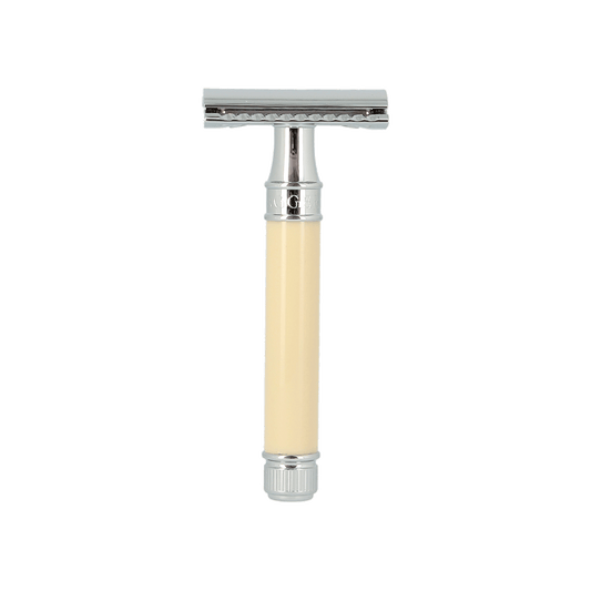Edwin Jagger DE87-BL Double Edge Safety Razor Ivory