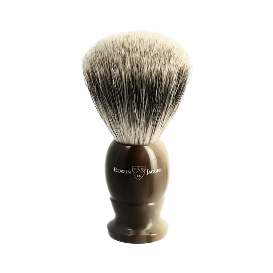 Edwin Jagger Best Badger Light Horn Shaving Brush Large 3EJ872