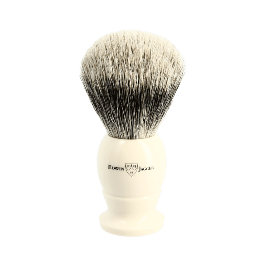 Edwin Jagger Ivory Best Badger Shaving Brush Large 3EJ877