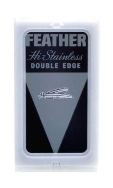 Feather Hi-Stainless Double Edge Razor Blades (5 Blades)