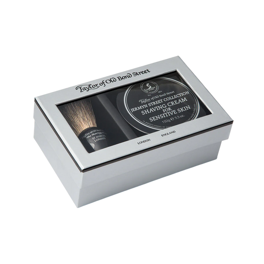 Taylor of Old Bond Street Jermyn Street & Pure Badger Brush Gift Box