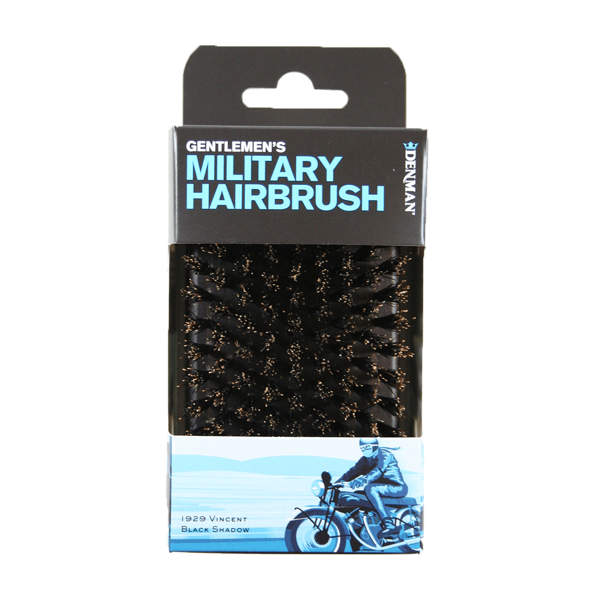 Jack Dean Luxury Dark Wood Military Brush