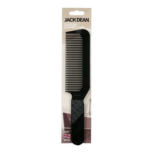 Jack Dean Flattop Clipper Comb Black