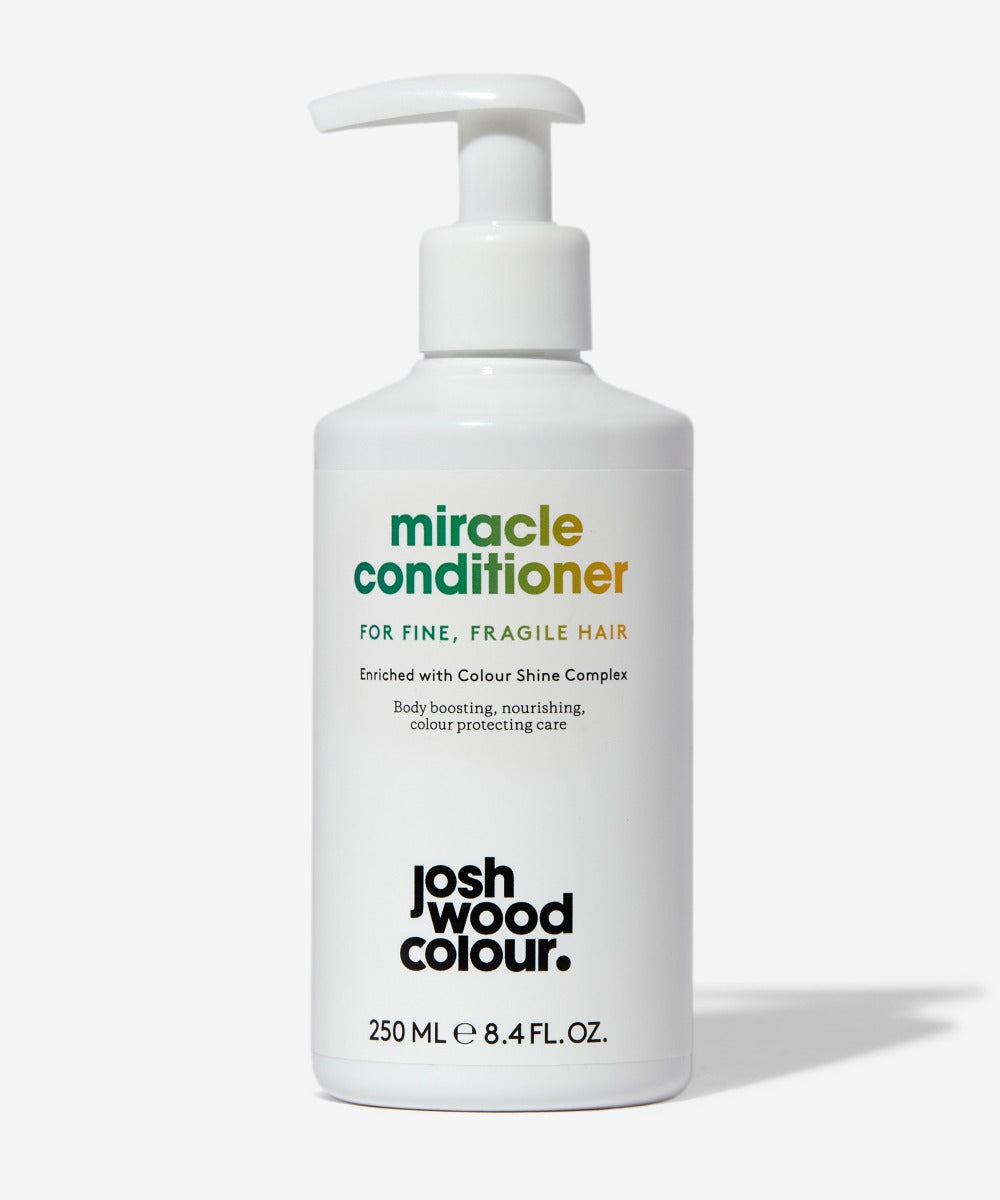 Josh Wood Colour Miracle Conditioner for Fine, Fragile Hair 250ml