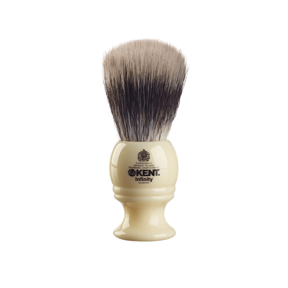 Kent Infinity Silvertex Ivory Shaving Brush