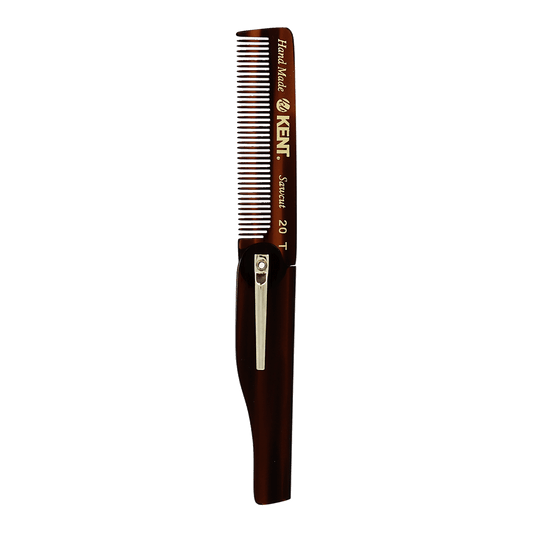 Kent 20T All Fine Folding Pocket Comb