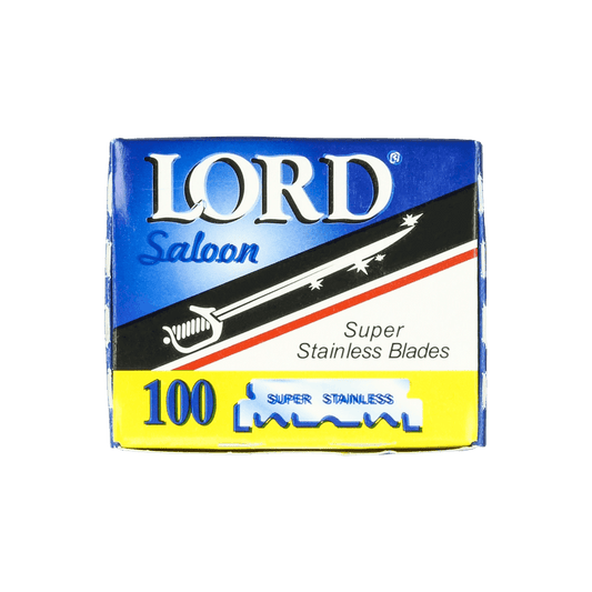 Lord Saloon Super Stainless Half Blades (100 Blades)