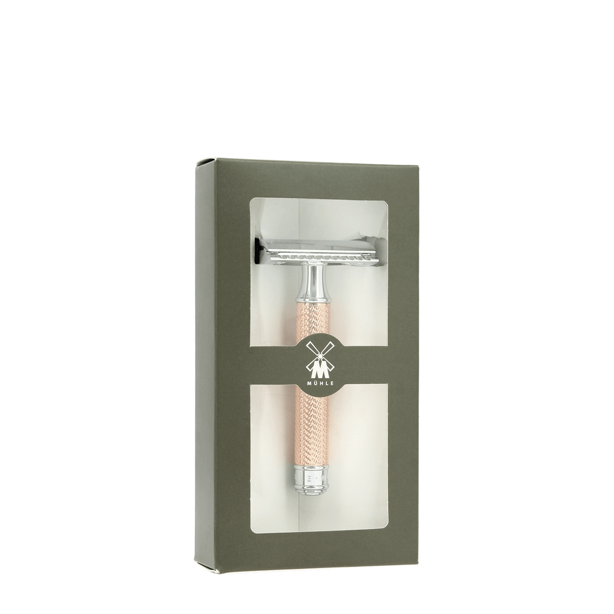 MUHLE R89 Traditional Rosegold Safety Razor (Closed Comb)
