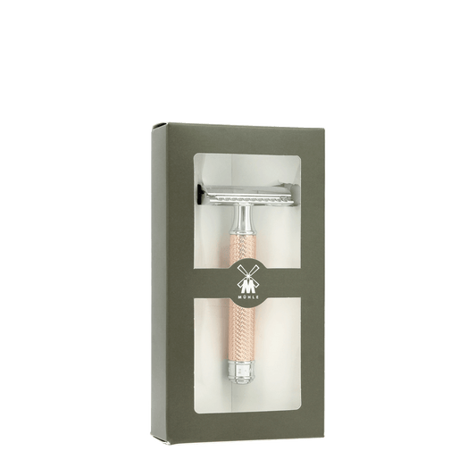 MUHLE R89 Traditional Rosegold Safety Razor (Closed Comb)