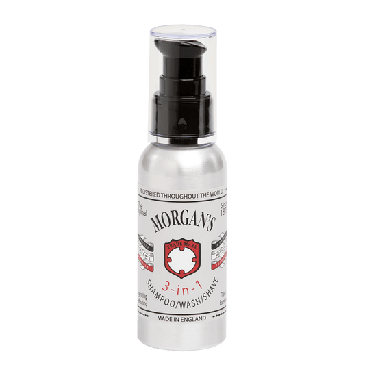 Morgan's 3-in-1 Shampoo Wash & Shave 100ml