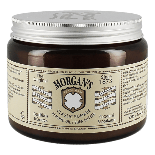 Morgan's Pomade Almond Oil & Shea Butter Classic Pomade 500g