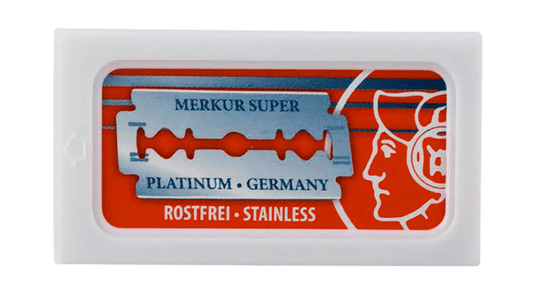 Merkur Super Platinum Double Edge Razor Blades (10 Blades)