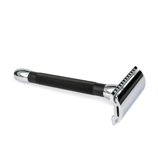 Merkur Black Long Handled Double Edge Safety Razor 20C (90-20-011)