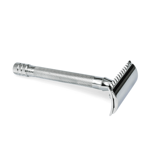 Merkur Long Handled Open Comb Double Edge Safety Razor 25C (90 25 001)