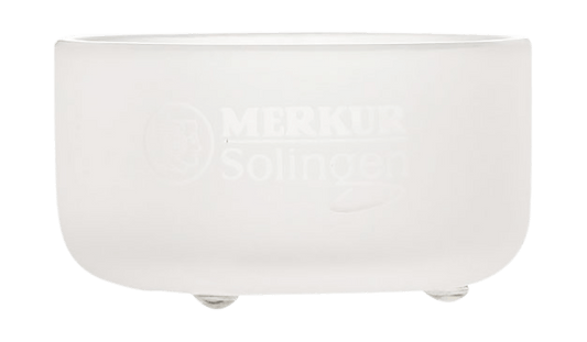 Merkur Frosted Glass Shaving Soap Bowl