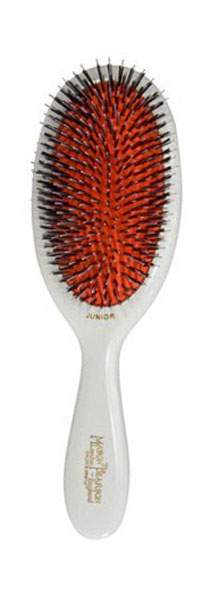 Mason Pearson BN2 Medium Bristle and Nylon Junior Brush White