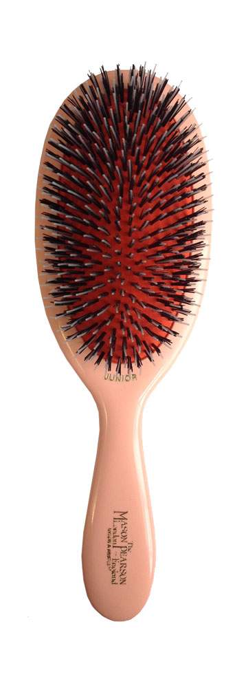 Mason Pearson BN2 Medium Bristle and Nylon Junior Brush Pink