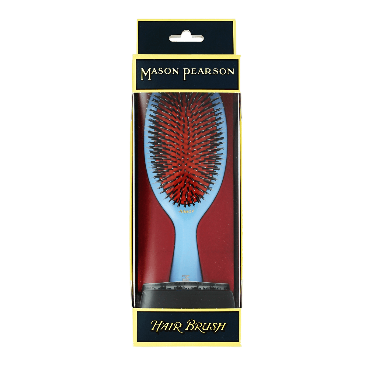 Mason Pearson Junior Bristle & Nylon BN2 Blue Hairbrush