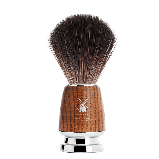 MUHLE 21H220 Rytmo Steamed Ash Black Fibre Shaving Brush