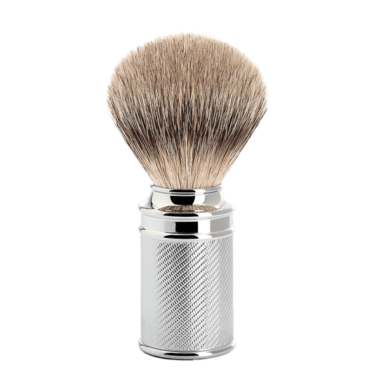 MUHLE 091M89 Traditional Chrome Silvertip Badger Shaving Brush
