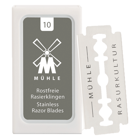 MUHLE K1 Double Edge Safety Razor Blades (10 Blades)