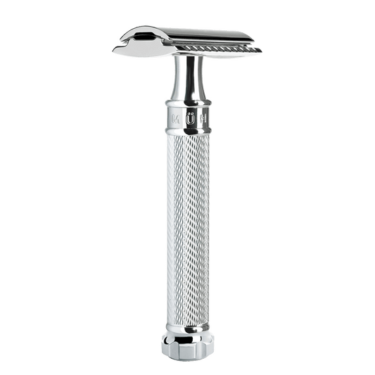 MUHLE R89 Traditional Chrome Twist Safety Razor (Closed Comb)