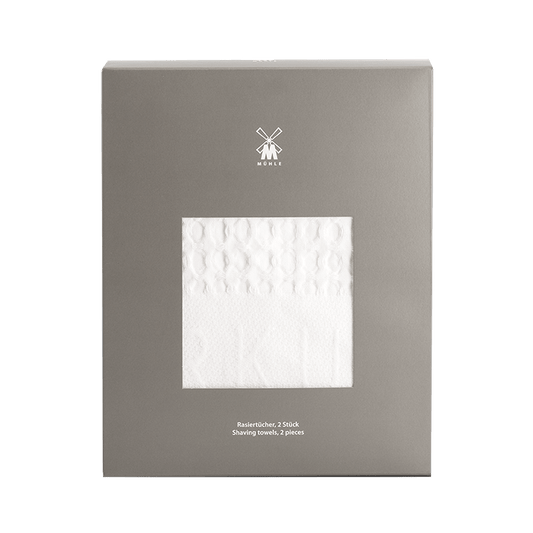 MUHLE T1 Waffle Pique Shaving Towels 60 X 45 Cm 2 Pieces