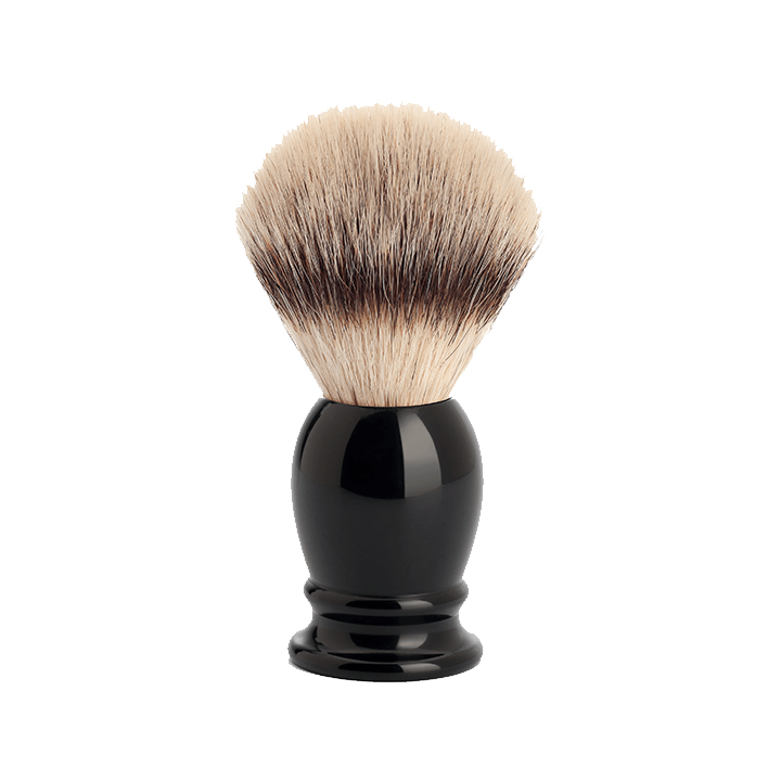 MUHLE 31K256 Classic Medium Black Silvertip Fibre Shaving Brush