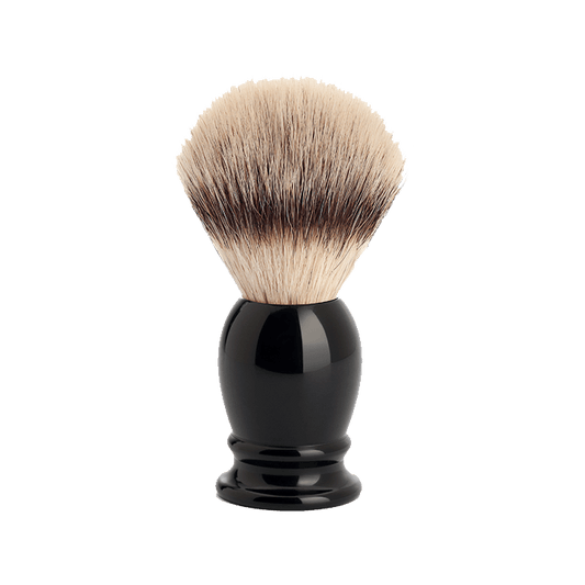 MUHLE 31K256 Classic Medium Black Silvertip Fibre Shaving Brush