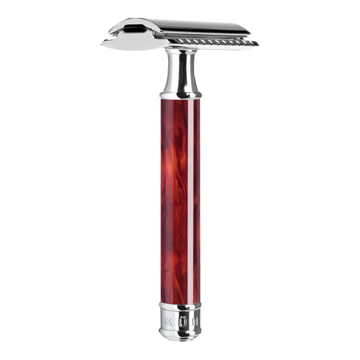 MUHLE R108 Traditional Safety Razor Chrome Safety Razor (Closed Comb)