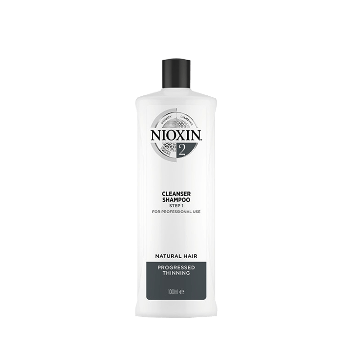 Nioxin System 2 Cleanser Shampoo for Natural Hair 1000ml