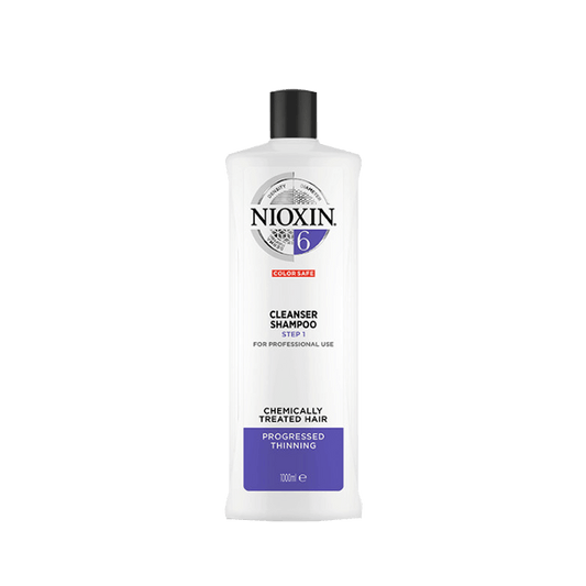 Nioxin System 6 Cleanser Shampoo for Chemically 1000ml