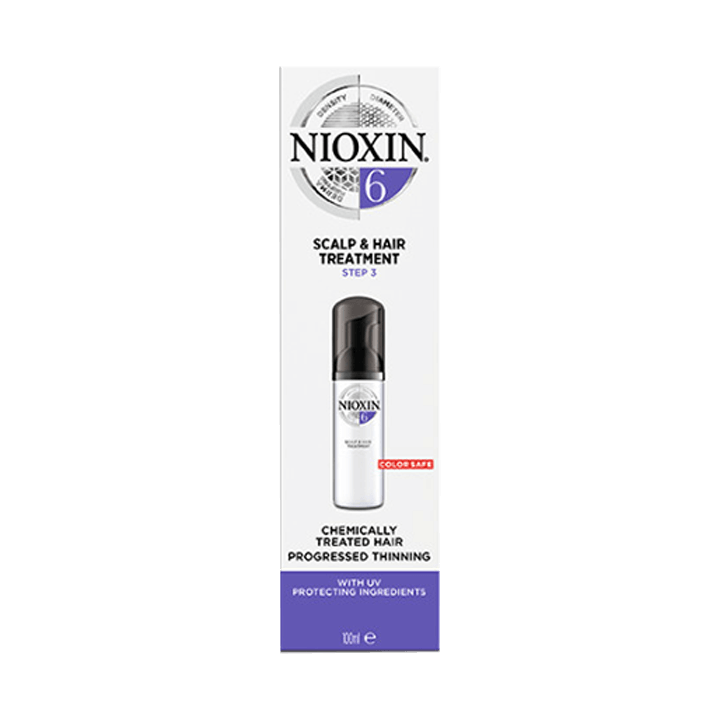 Nioxin System 6 Scalp & Hair Treatment for Chemically Treated Hair 100ml