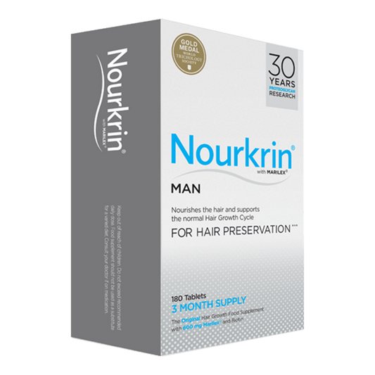 Nourkrin Man Hair Preservation 180 Tablets (3 Month Supply)