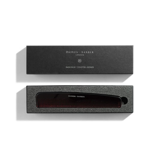 Daimon Barber Horn Hair Comb in Gift Box