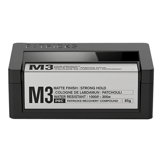 Patricks M3 Matte Finish Strong Hold Styling Product 75g