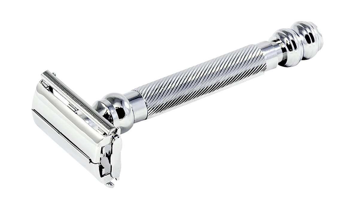 Parker 99R Super Heavyweight Chrome Butterfly Open Razor