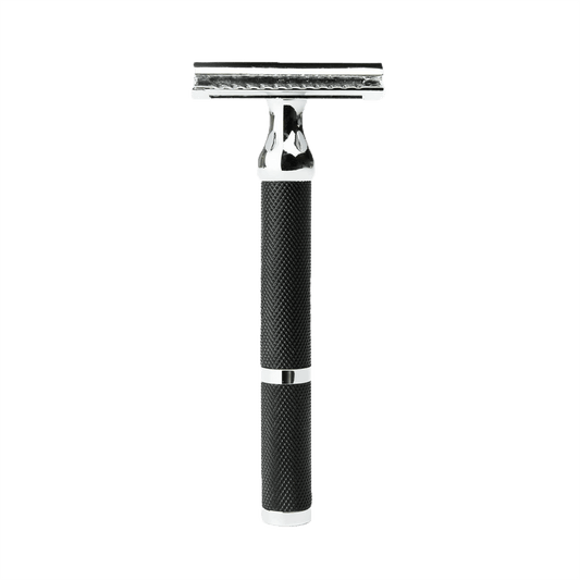 Parker 71R Black & Chrome Handle 3 Piece Safety Razor