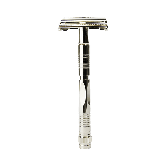 Parker 90R Long Handle Butterfly Double Edge Safety Razor