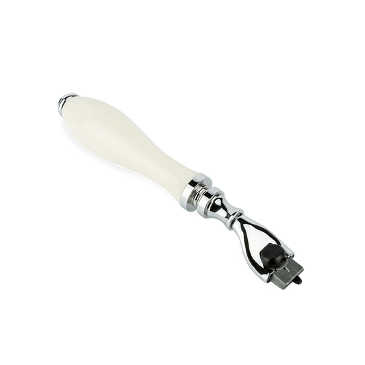 Parker 111W-M3 White Resin Razor suitable for Mach 3