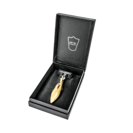 Parker 11R Ox Horn Three Piece Double Edge Safety Razor