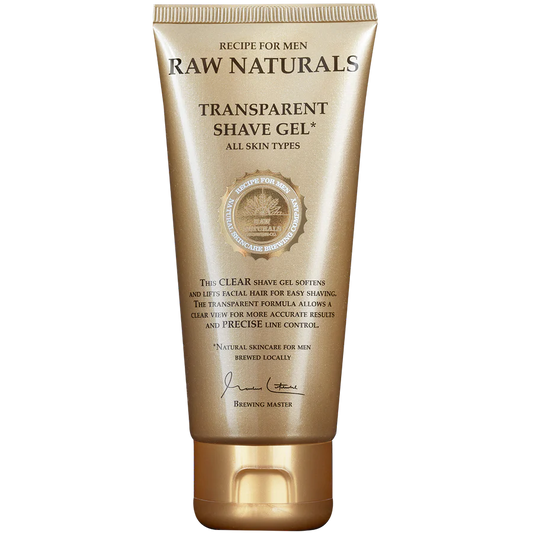 Raw Naturals Transparent Shave Gel 100ml