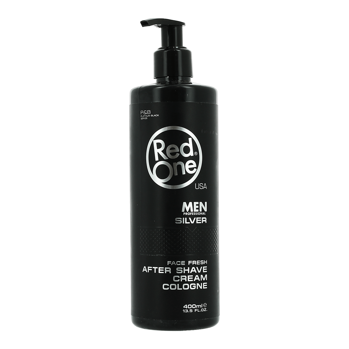 Red One Silver After Shave Cream Cologne 400ml