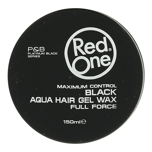 Red One Black Aqua Hair Gel Wax 150ml